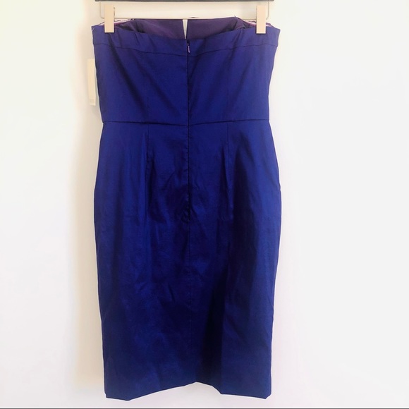 NWT | Bradley Mischka | Strapless Cocktail Dress - Picture 4 of 7